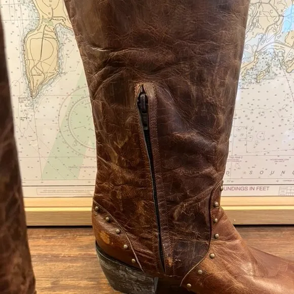 Women's Old Gringo Beautiful Tela Elina Cowboy Boot in a size 9