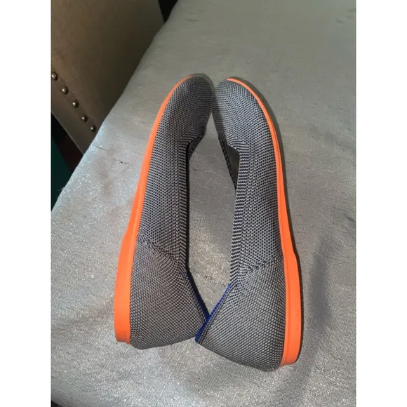 Women's Rothy's Flats Gray Orange Size 7