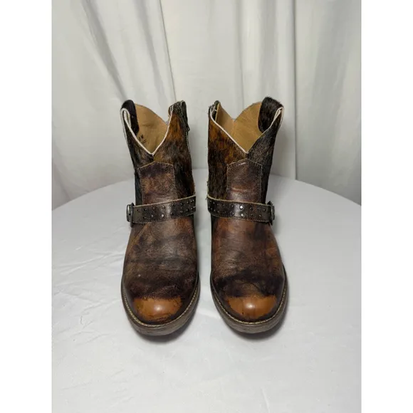 Women's Sterling River Boots Size 8 Brown Ankle Boots