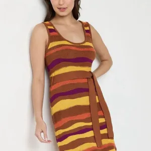 Worthington Women's Sleeveless Midi Sweater‎ Dress Scoop Neck NWT XL