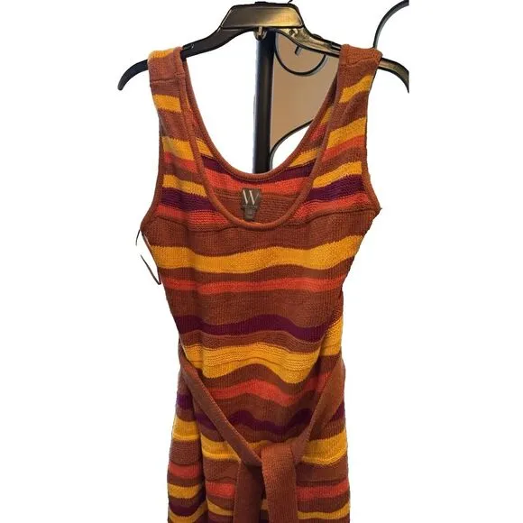 Worthington Women's Sleeveless Midi Sweater‎ Dress Scoop Neck NWT XL