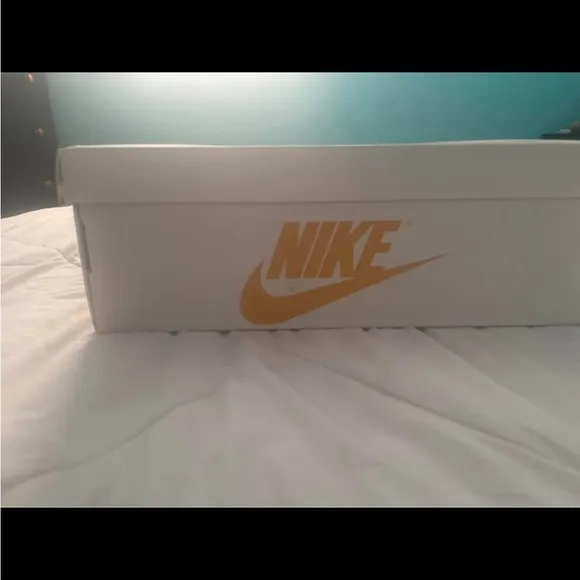 Yellow and Black High-Top Sneakers