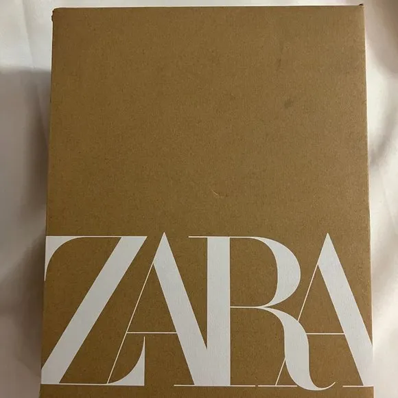Zara Kids Elastic Goring Leather Ankle Boots