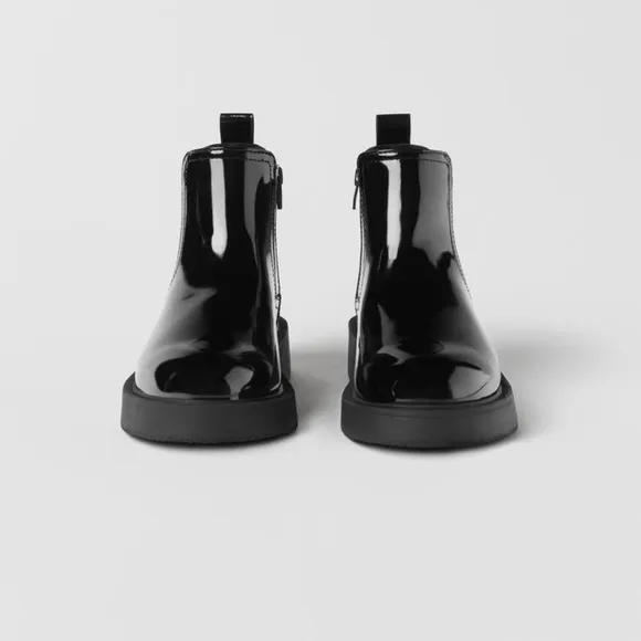 Zara KIDS/STRETCH ANKLE BOOTS blogger favorite