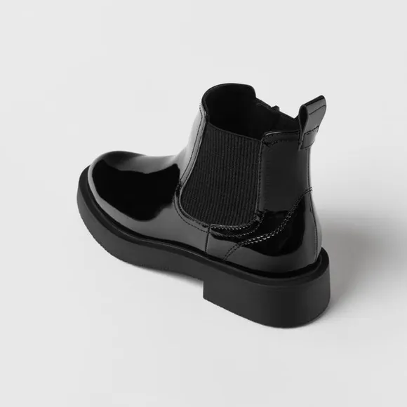 Zara KIDS/STRETCH ANKLE BOOTS blogger favorite