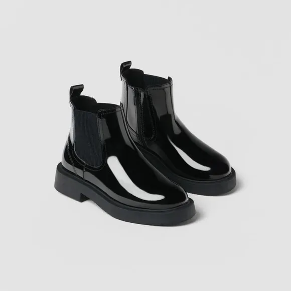 Zara KIDS/STRETCH ANKLE BOOTS blogger favorite